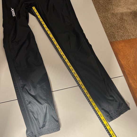 SWIX Universalx Pants Womens XL Black Tech Full Zip Leg Windpants Active 22666 - Picture 5 of 16